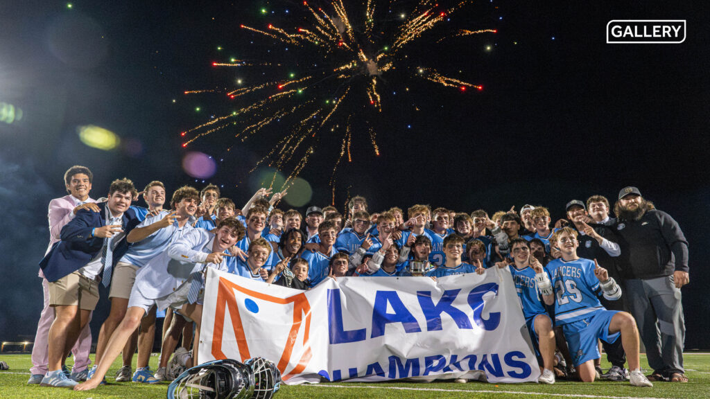 Gallery: Lancer Lacrosse Defeats Rockhurst 7-6 in Overtime in the LAKC Championship